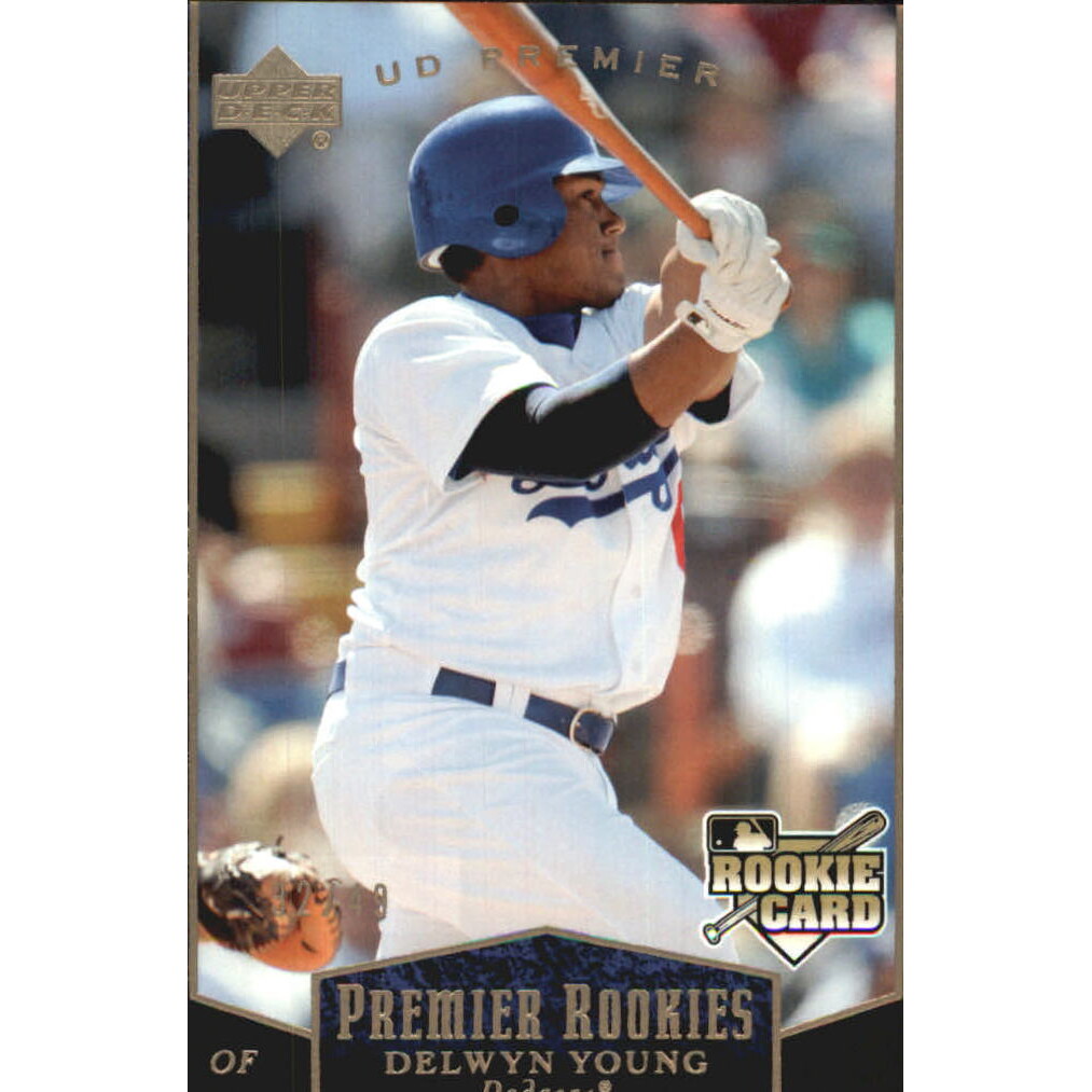 2007 Upper Deck Premier Gold #242 Delwyn Young. rookie card picture