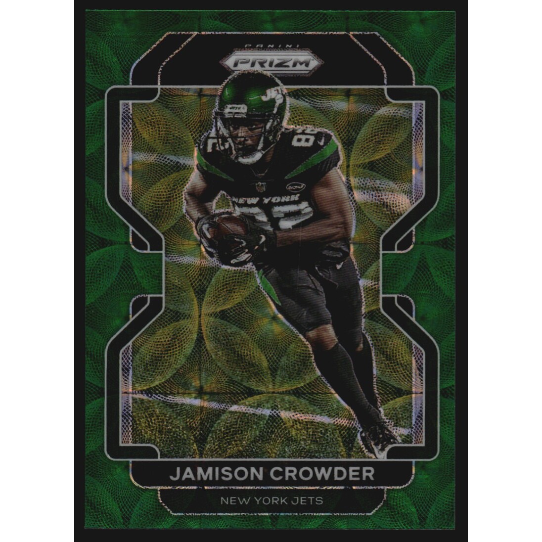 2021 Panini Prizm Prizms Green Scope #86 Jamison Crowder