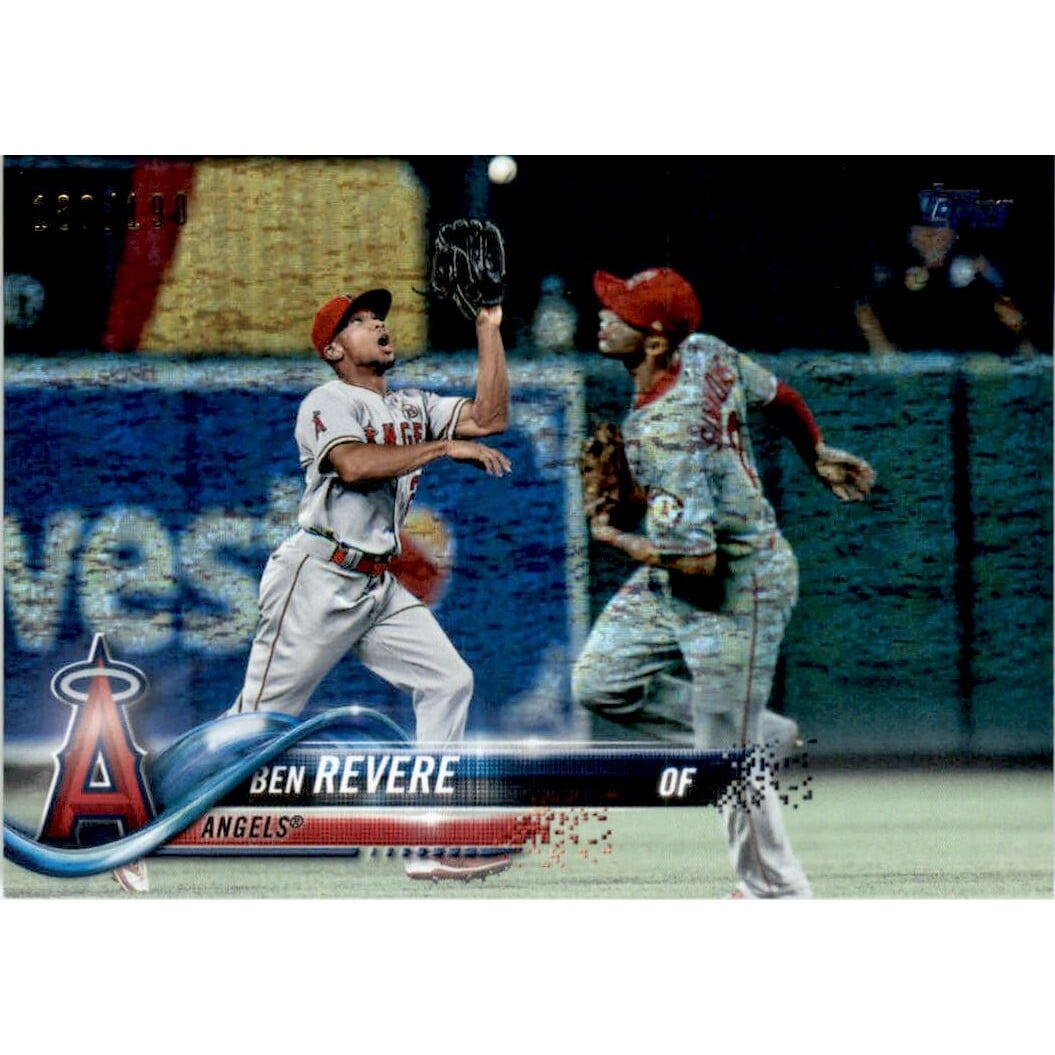 2018 Topps Factory Set Foilboard #642 Ben Revere. rookie card picture