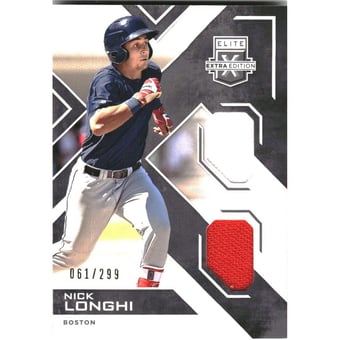 2016 Elite Extra Edition Dual Materials #16 Nick Longhi