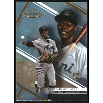 2021 Topps Gold Label Class 2 #5 Jazz Chisholm Jr.