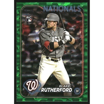 2024 Topps Green Foil #637 Blake Rutherford