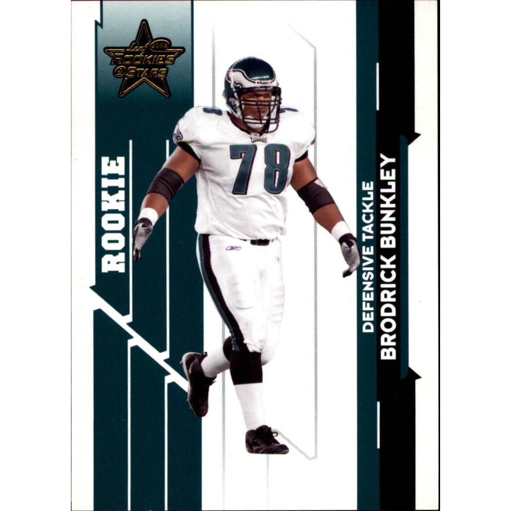 2006 Leaf Rookies and Stars Gold #241 Brodrick Bunkley