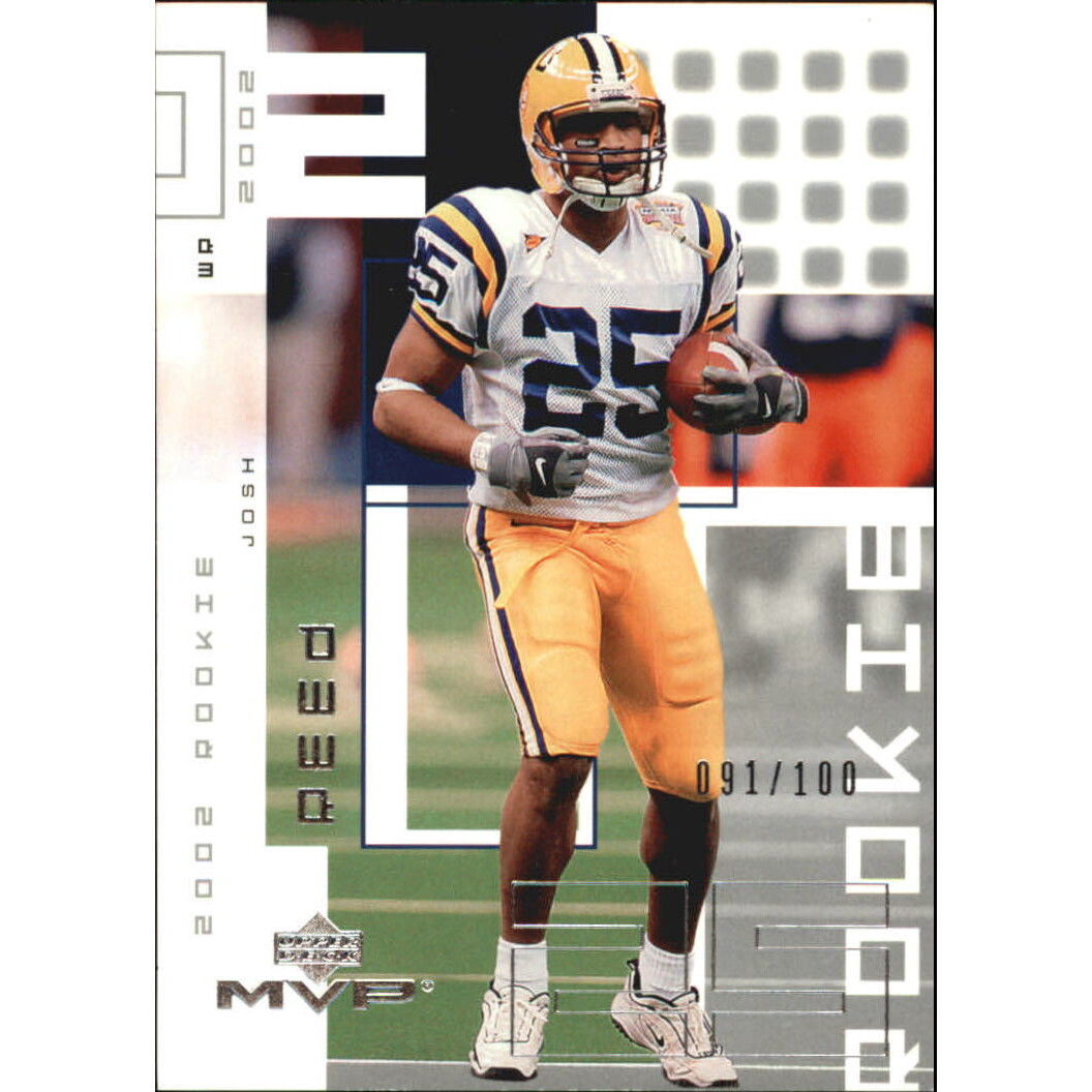 2002 Upper Deck MVP Silver #256 Josh Reed. rookie card picture