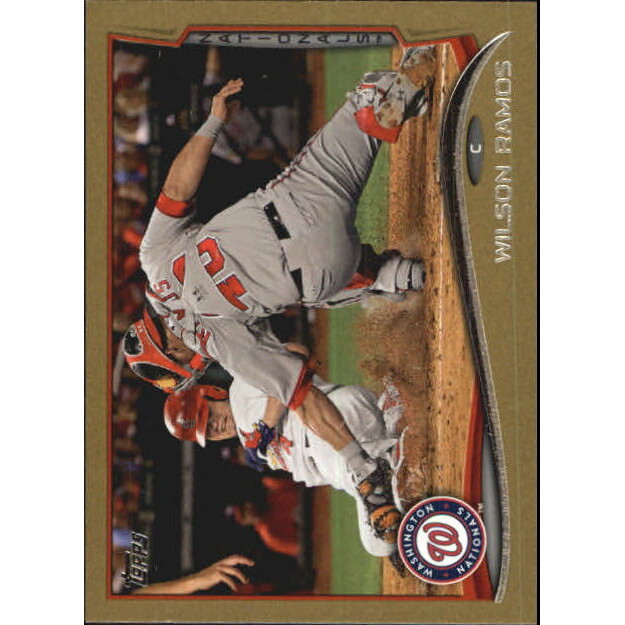 2014 Topps Mini Gold #645 Wilson Ramos