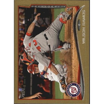 2014 Topps Mini Gold #645 Wilson Ramos