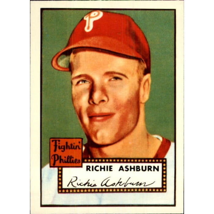 1983 Topps 1952 Reprint #216 Richie Ashburn