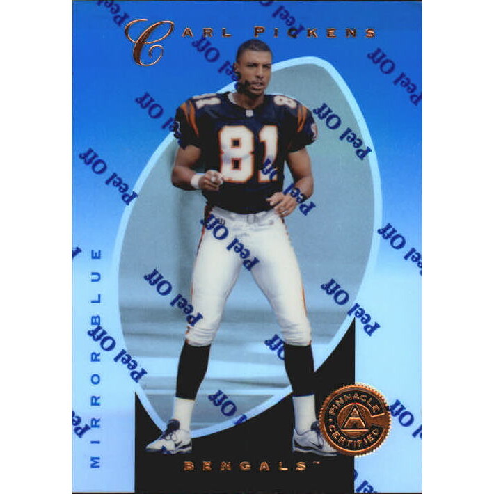 1997 Pinnacle Certified Mirror Blue #17 Carl Pickens