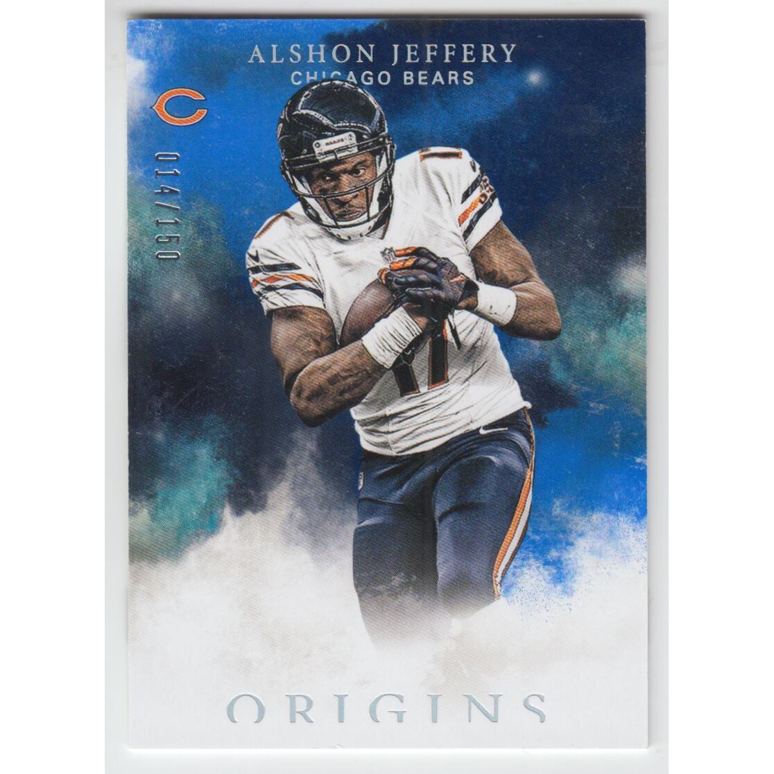 2016 Panini Origins Blue #74 Alshon Jeffery. rookie card picture