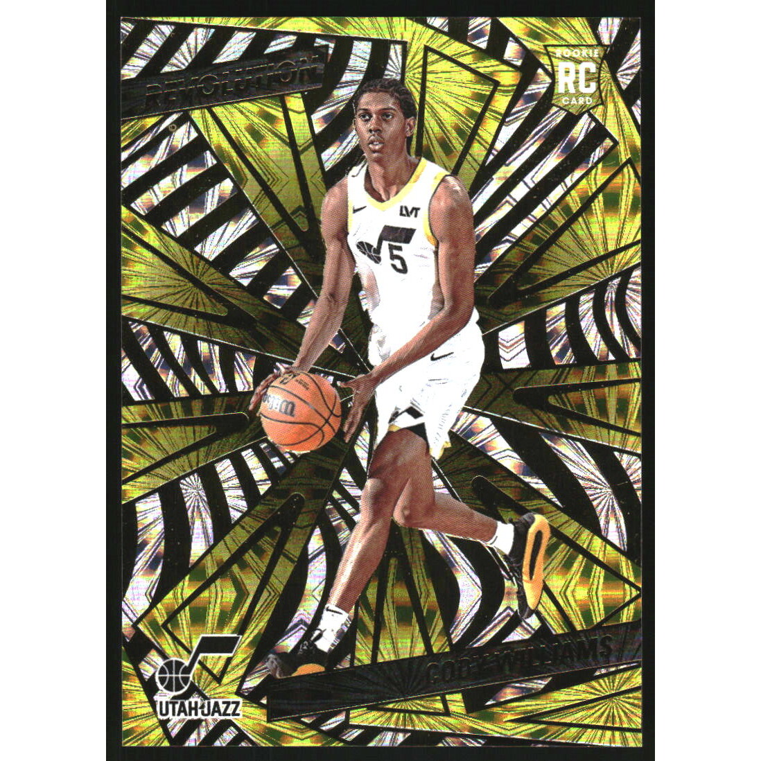 2024-25 Panini Revolution Fireworks #110 Cody Williams