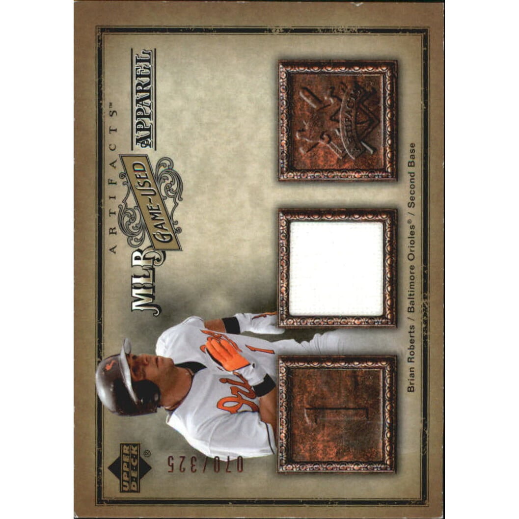 2006 Artifacts MLB Game-Used Apparel #BR Brian Roberts Jsy/325