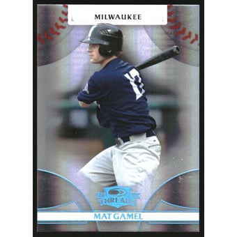 2008 Donruss Threads Century Proof Platinum #98 Mat Gamel
