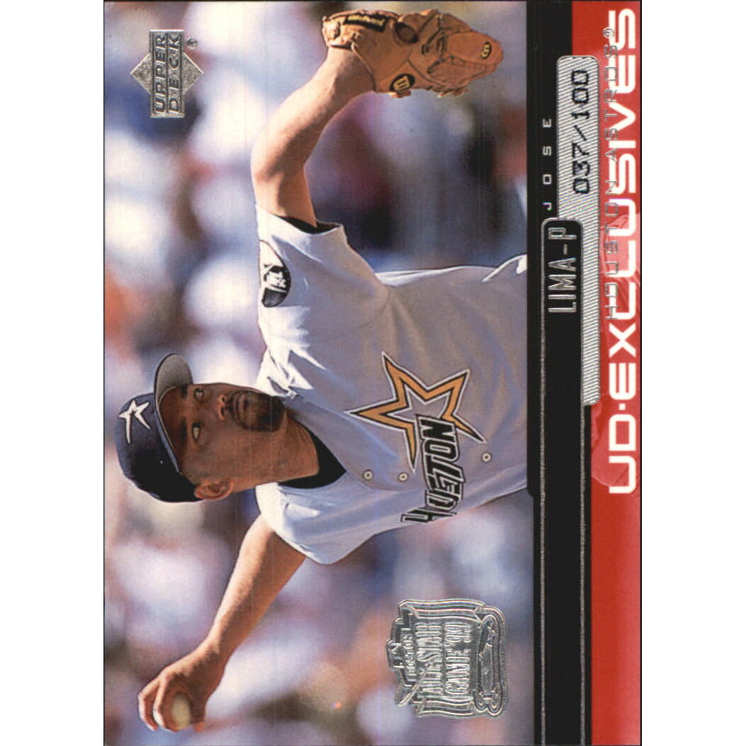 2000 Upper Deck Exclusives Silver #127 Jose Lima 2000 Upper Deck Exclusives Silver #127 Jose Lima