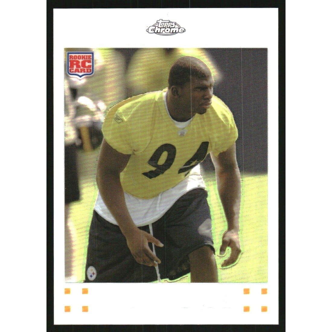 2007 Topps Chrome White Refractors #TC243 Lawrence Timmons. rookie card picture
