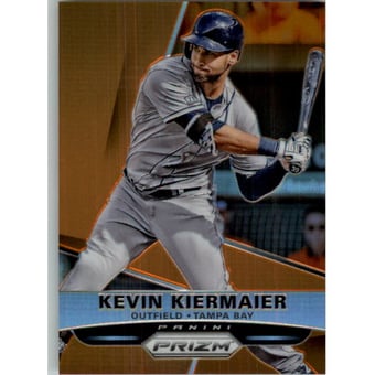 2015 Panini Prizm Prizms Orange #103 Kevin Kiermaier