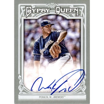 2013 Topps Gypsy Queen Autographs #WP Wily Peralta