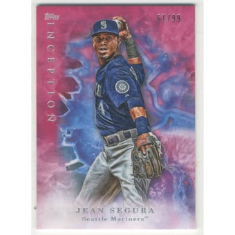 2017 Topps Inception Magenta #48 Jean Segura