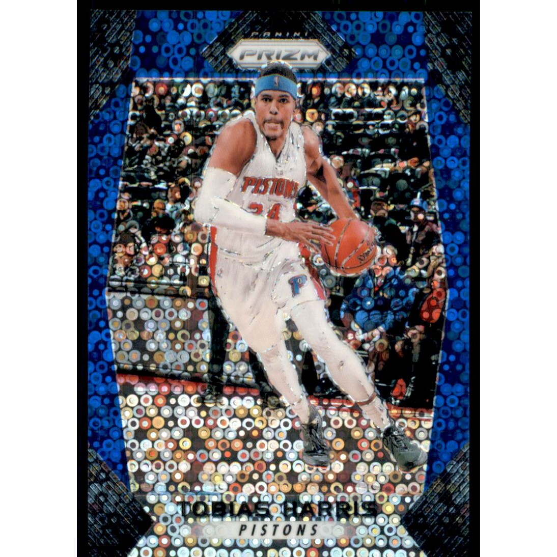 2017-18 Panini Prizm Prizms Fast Break Blue #179 Tobias Harris