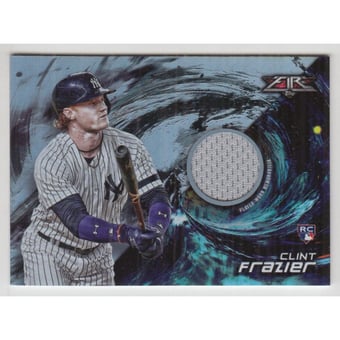 2018 Topps Fire Relics #FRCF Clint Frazier