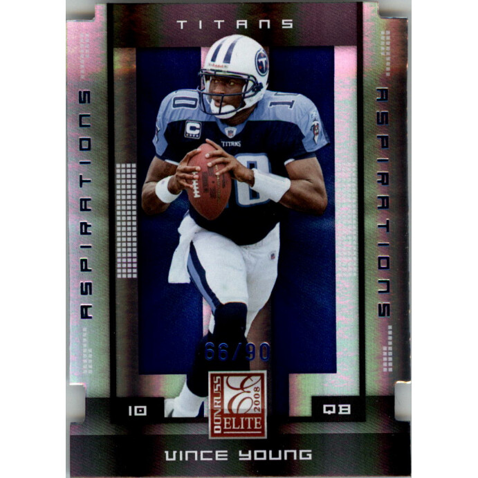 2008 Donruss Elite Aspirations #95 Vince Young/90