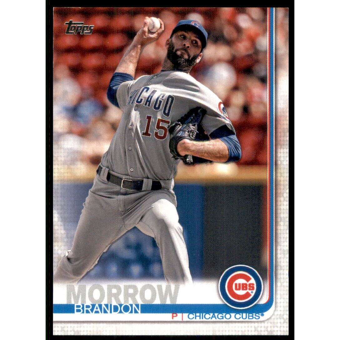 2019 Topps Advanced Stats #469 Brandon Morrow. rookie card picture