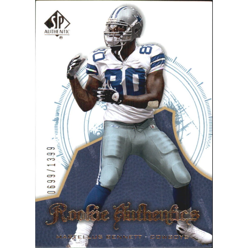 2008 SP Authentic #145 Martellus Bennett RC