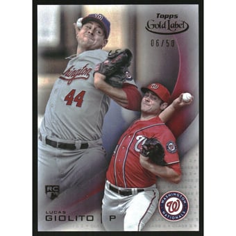 2016 Topps Gold Label Class 2 Red #45 Zack Greinke