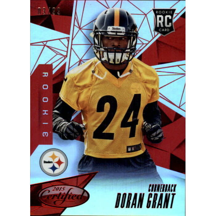 2015 Certified Mirror Red #141 Doran Grant 2015 Certified Mirror Red #141 Doran Grant