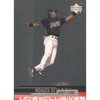 2000 Upper Deck Exclusives Silver #37 Tony Womack
