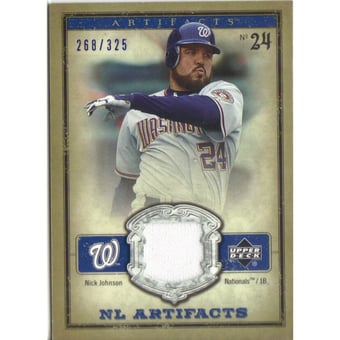 2006 Artifacts AL/NL Artifacts Blue #NJN Nick Johnson Jsy/325
