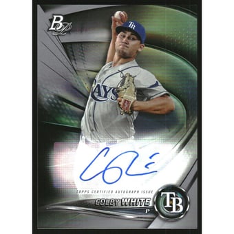 2022 Bowman Platinum Top Prospects Autographs #TOP94 Colby White