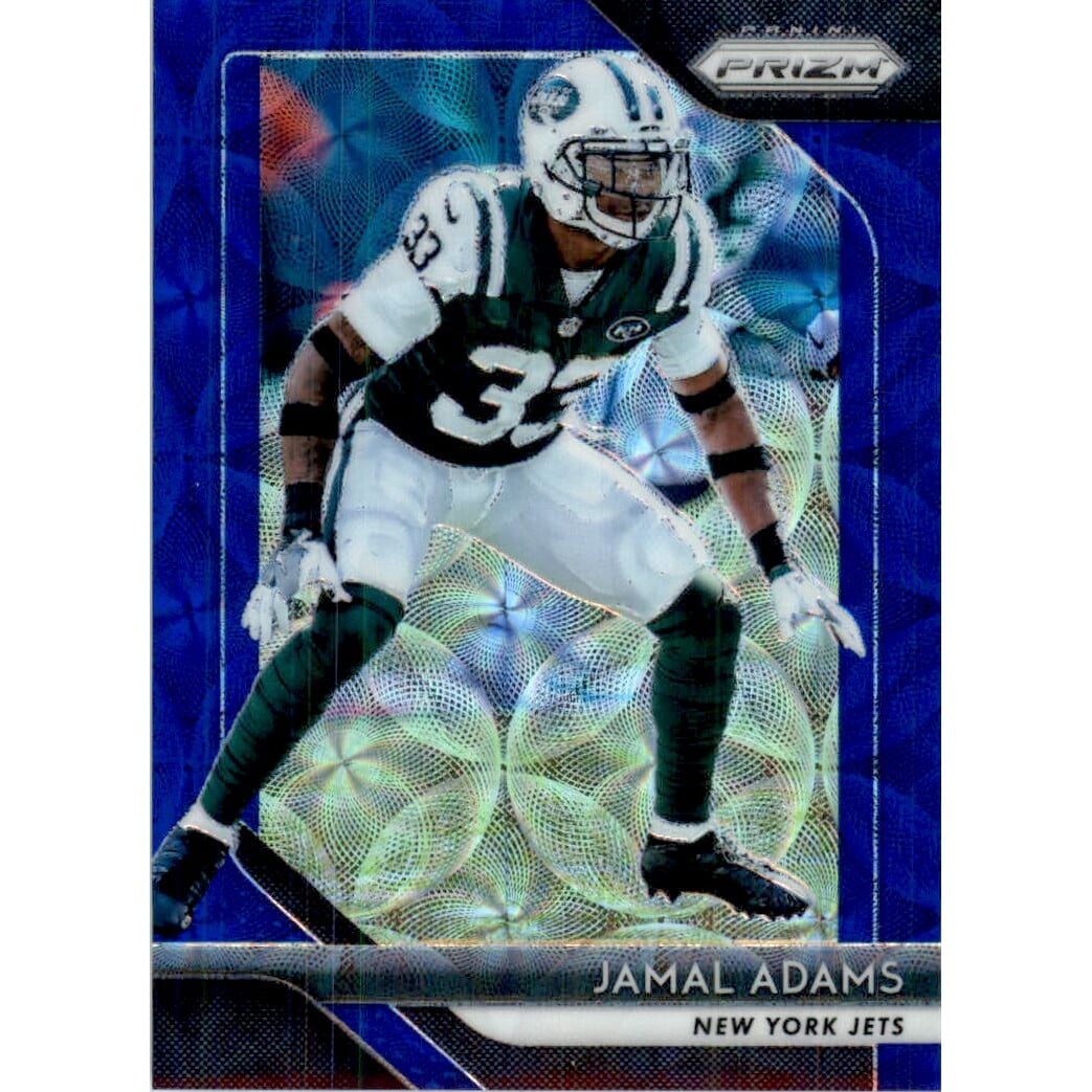 2018 Panini Prizm Prizms Blue Scope #51 Jamal Adams. rookie card picture
