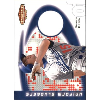 2002 Upper Deck Ballpark Idols Uniform Sluggers Jerseys #SG Shawn Green