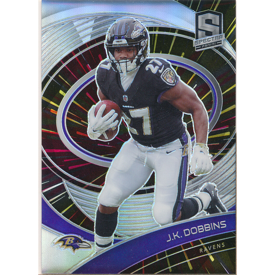 2021 Panini Spectra Hyper #9 J.K. Dobbins