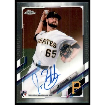 2021 Topps Chrome Rookie Autographs #RAJTB JT Brubaker