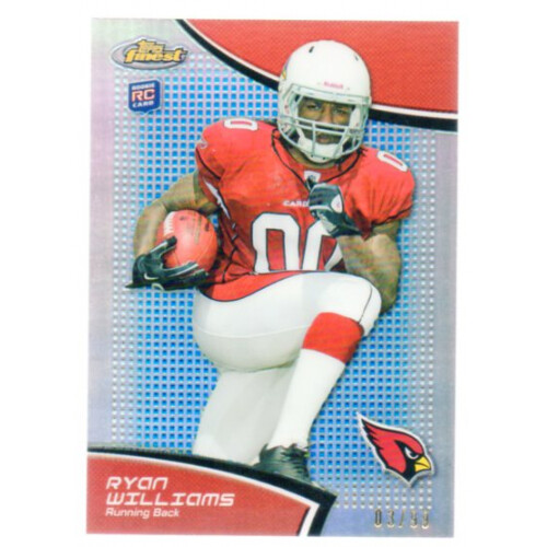2011 Finest Blue Refractors #93 Ryan Williams