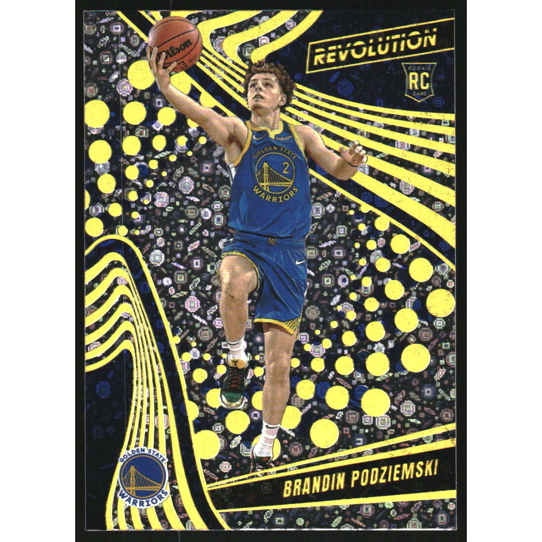 2023-24 Panini Revolution Blizzard #121 Brandin Podziemski