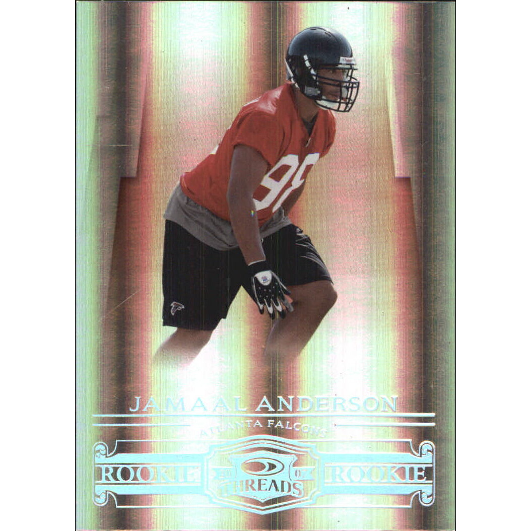 2007 Donruss Threads Silver Holofoil #223 Jamaal Anderson
