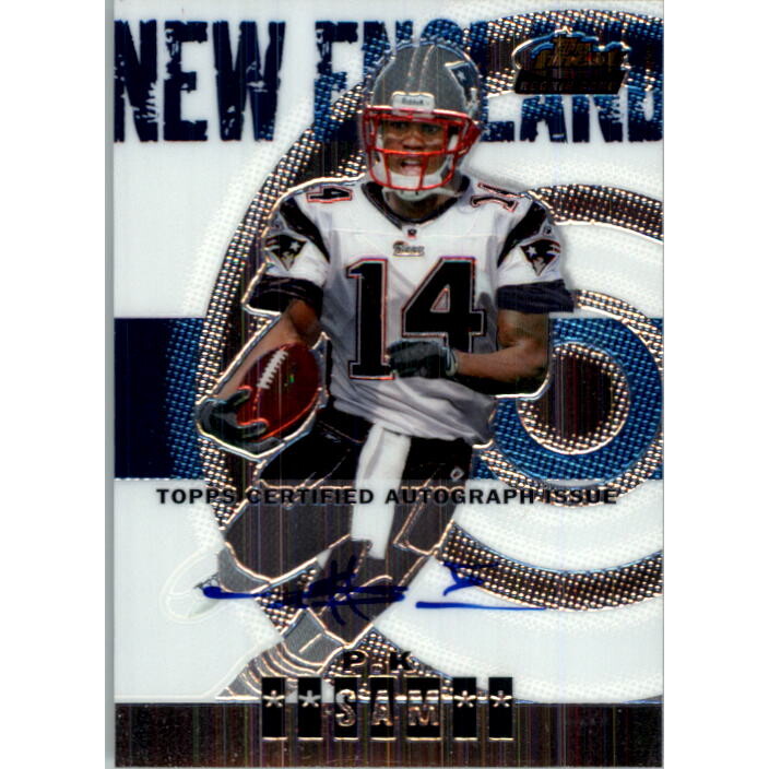 2004 Finest #124 P.K. Sam AU RC