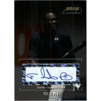2006 Just Limited Autographs Black #44 Felix Pie