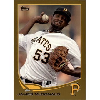 2013 Topps Mini Gold #390 James McDonald