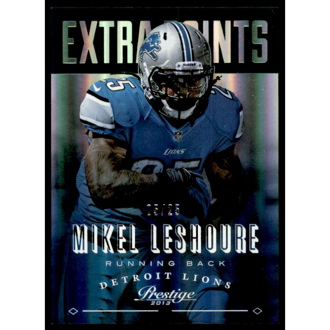 2013 Prestige Extra Points Green #67 Mikel Leshoure