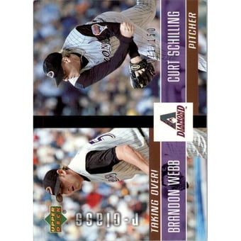 2004 Upper Deck r-class Taking Over! #23 B.Webb/C.Schilling