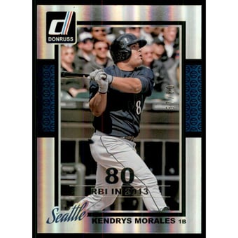 2014 Donruss Stat Line Season #156 Kendrys Morales/80