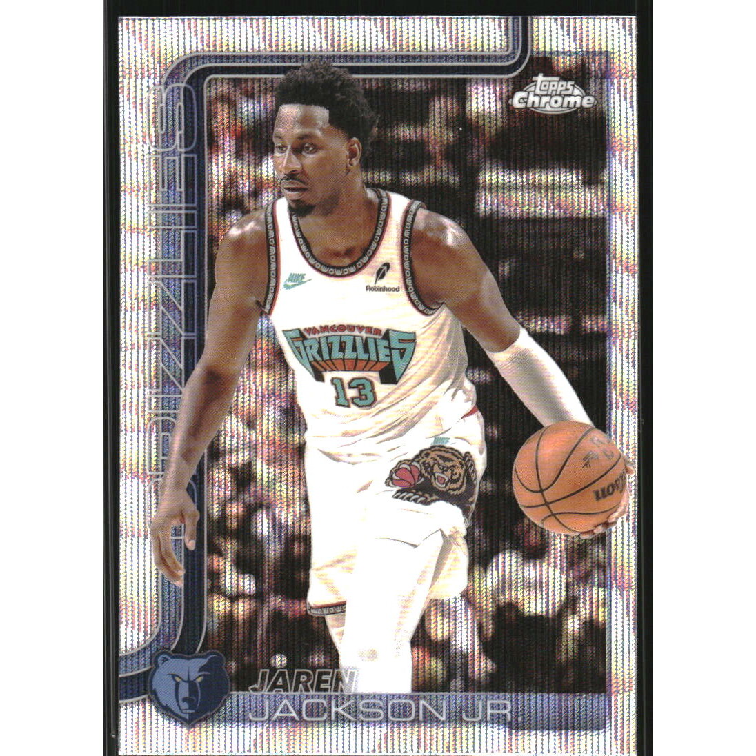 2025-26 Topps Chrome Wave Refractors #163 Jaren Jackson Jr.