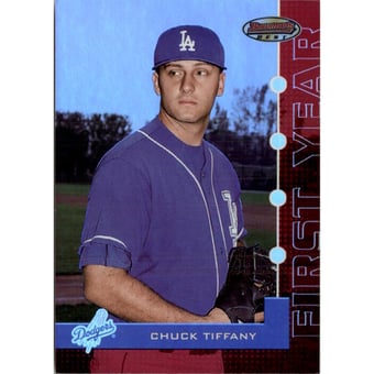 2005 Bowman's Best Red #50 Chuck Tiffany FY