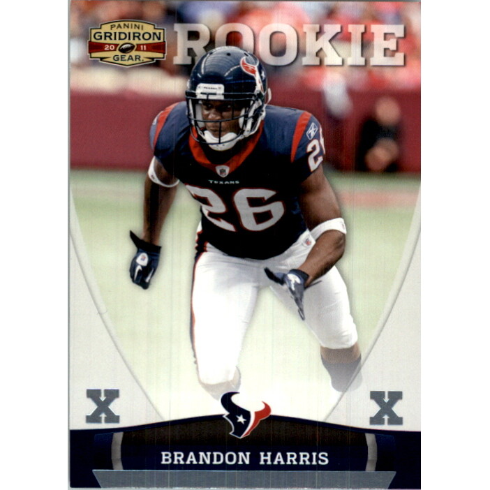2011 Panini Gridiron Gear Platinum X's #160 Brandon Harris