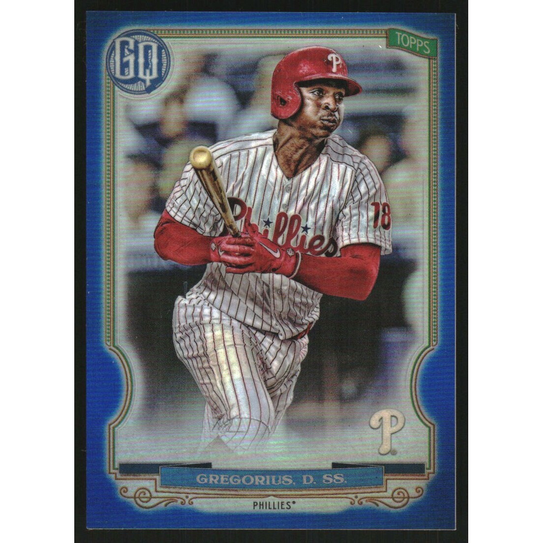 2020 Topps Gypsy Queen Chrome Box Toppers Blue Refractors #45 Didi Gregorius