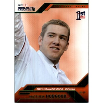 2009 TRISTAR Prospects Plus Green #5c Matthew Hobgood/Portrait