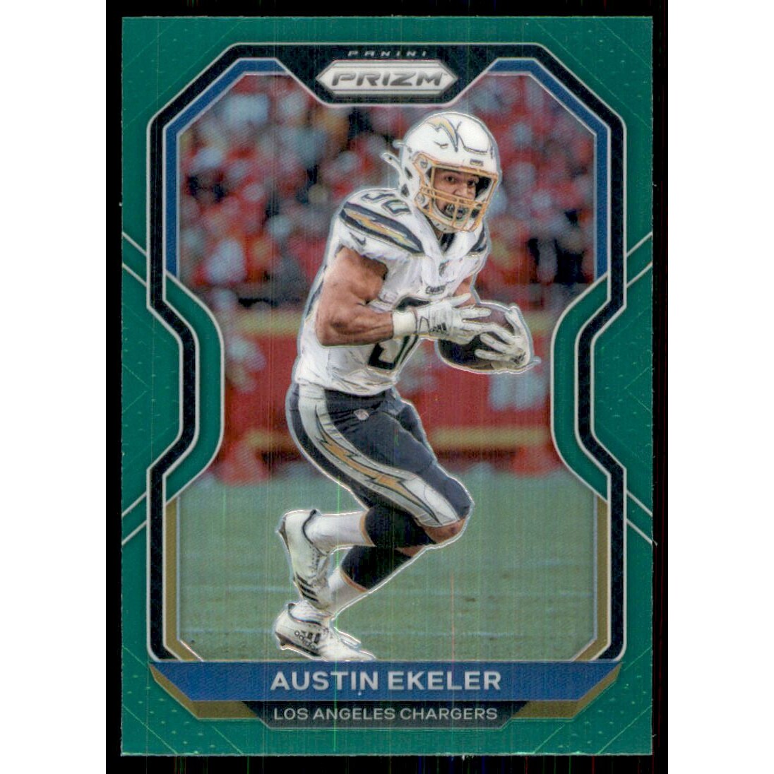 2020 Panini Prizm Prizms Green #142 Austin Ekeler